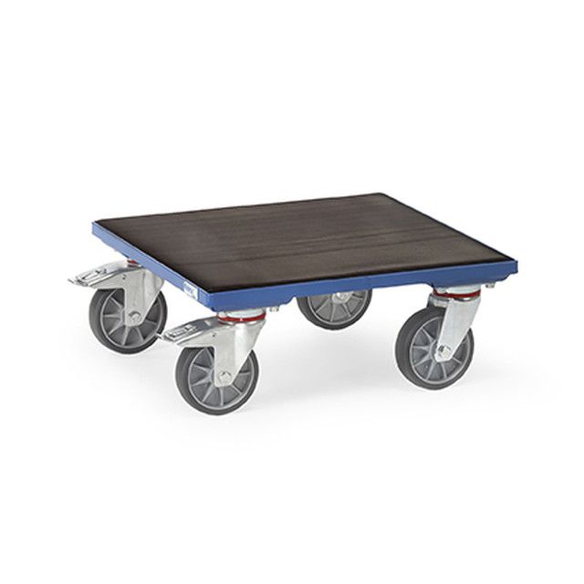 Rolplateau met rubber mat
