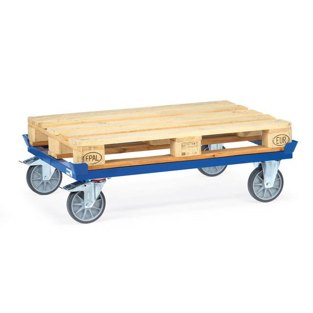 Palletonderwagen massief rubber - Image 2