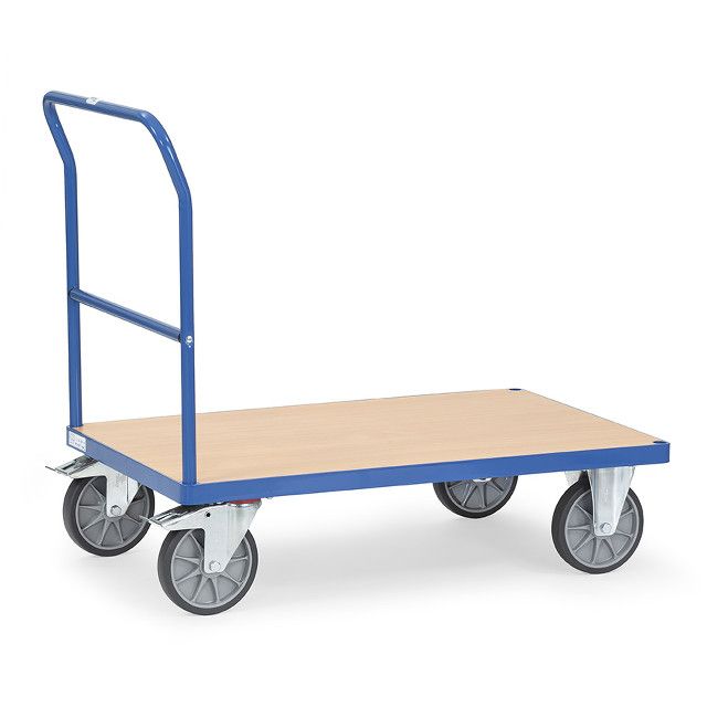 Platformwagen met duwbeugel