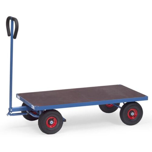 Vlakke handtrekwagen