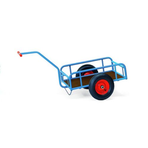 Kleine open handtrekwagen