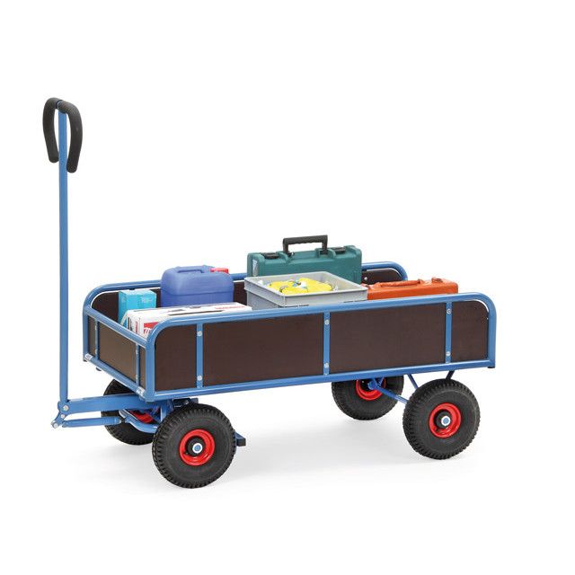 Handtrekwagen met wanden - Image 2