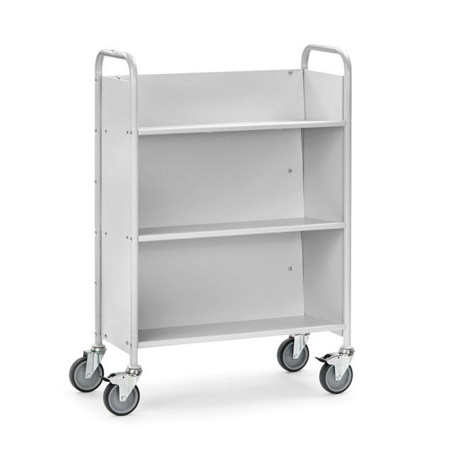 Dossierwagen met geneigde etages
