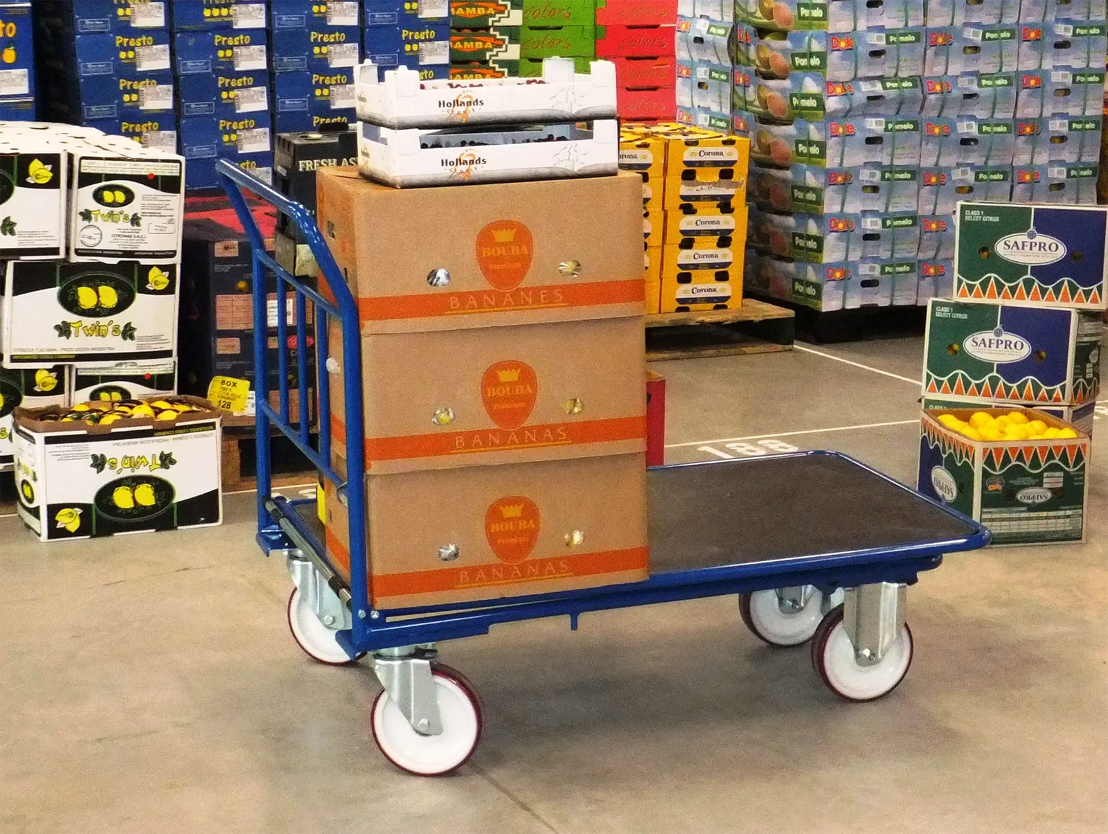 Interne transportmiddelen voor de AGF branche