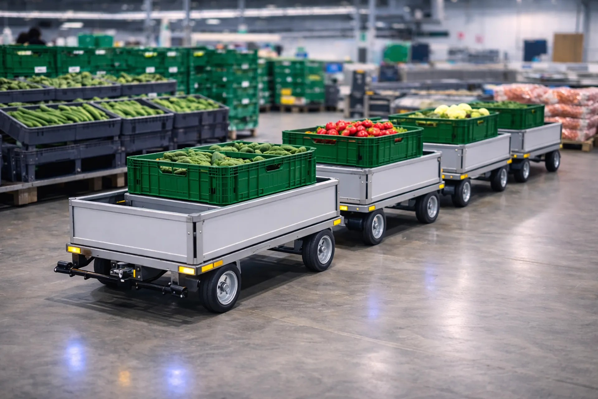 Maatwerk interne transportoplossingen