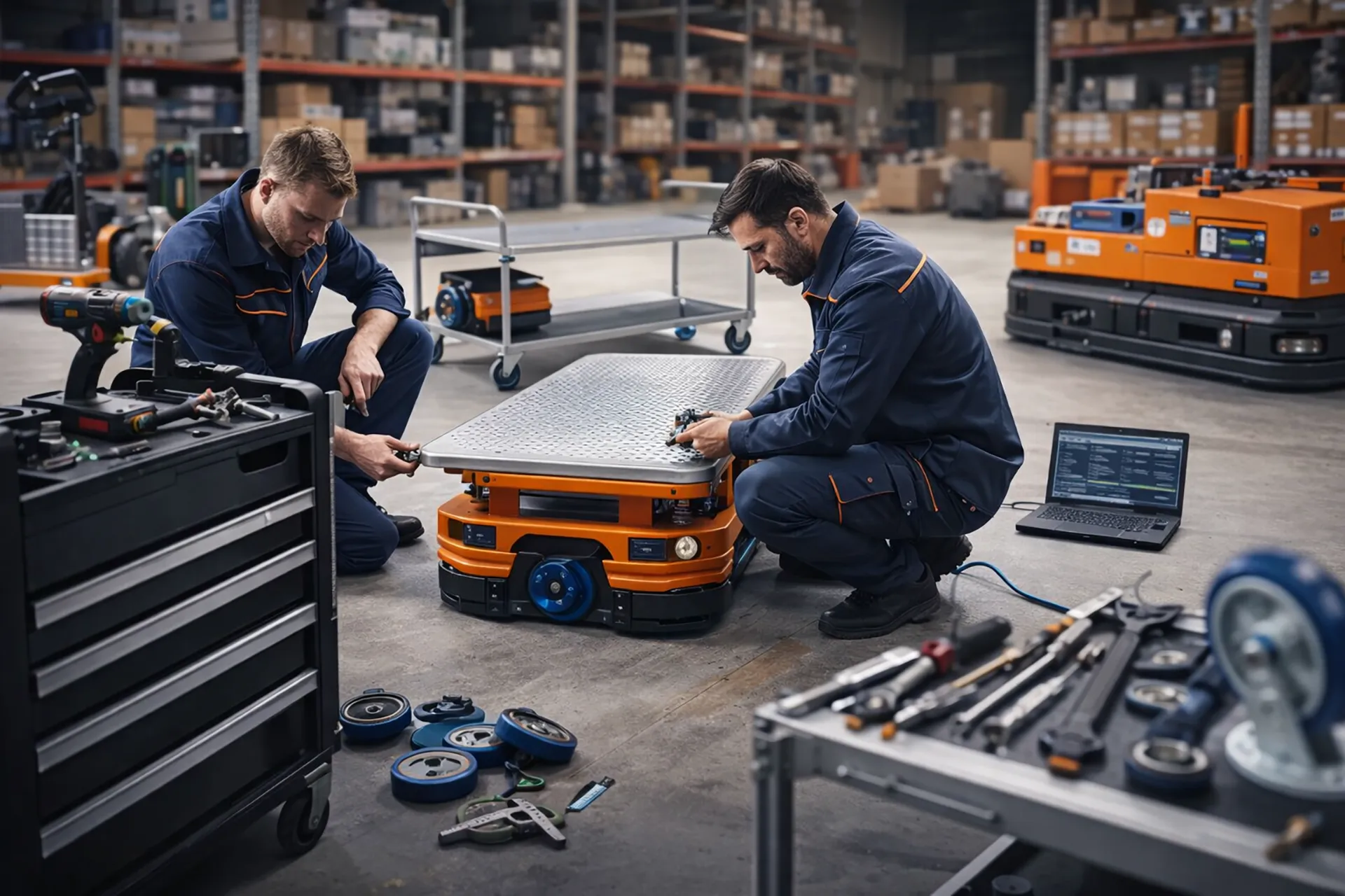 Service en Onderhoud interne logistiek